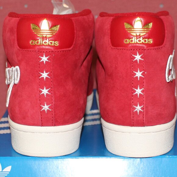'Chicago' Edition Adidas Pro Model in Power Red - Picture 8 of 15